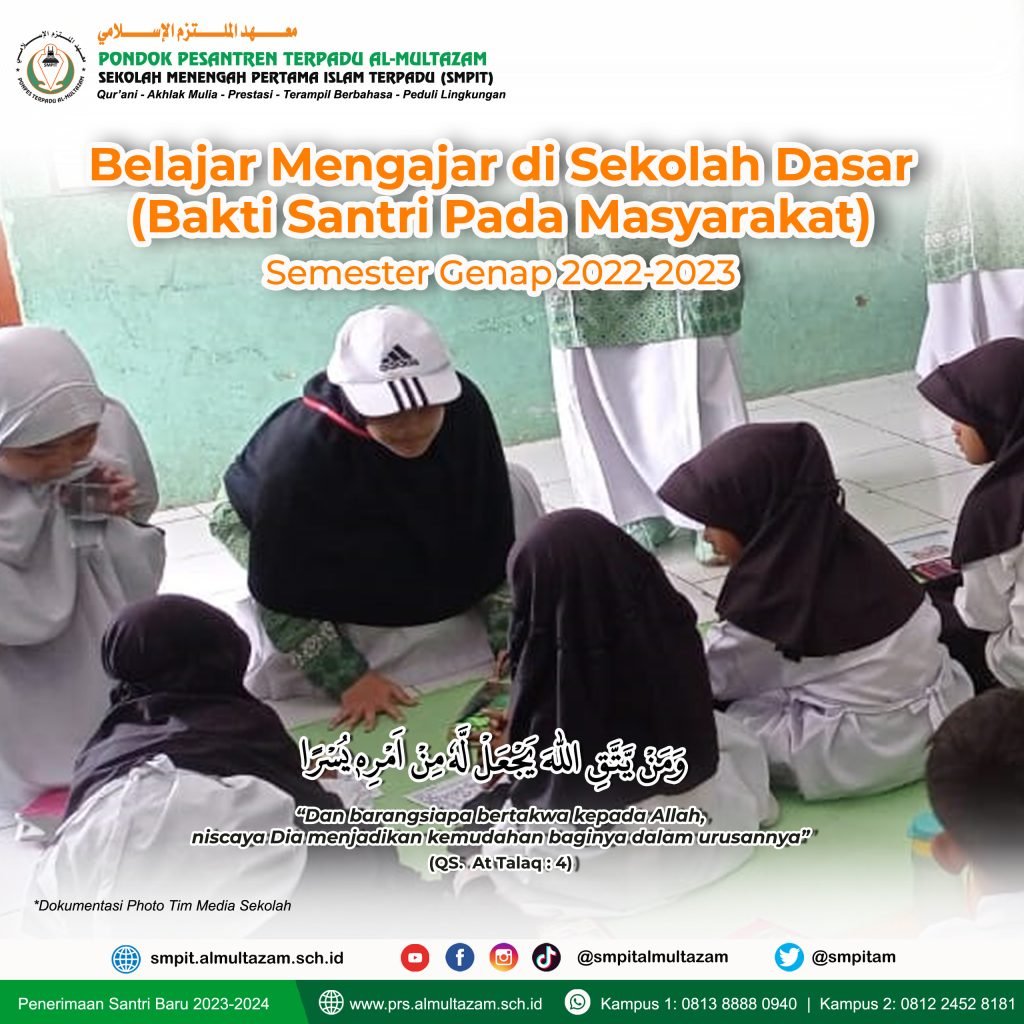 Belajar Mengajar Di Sekolah Dasar